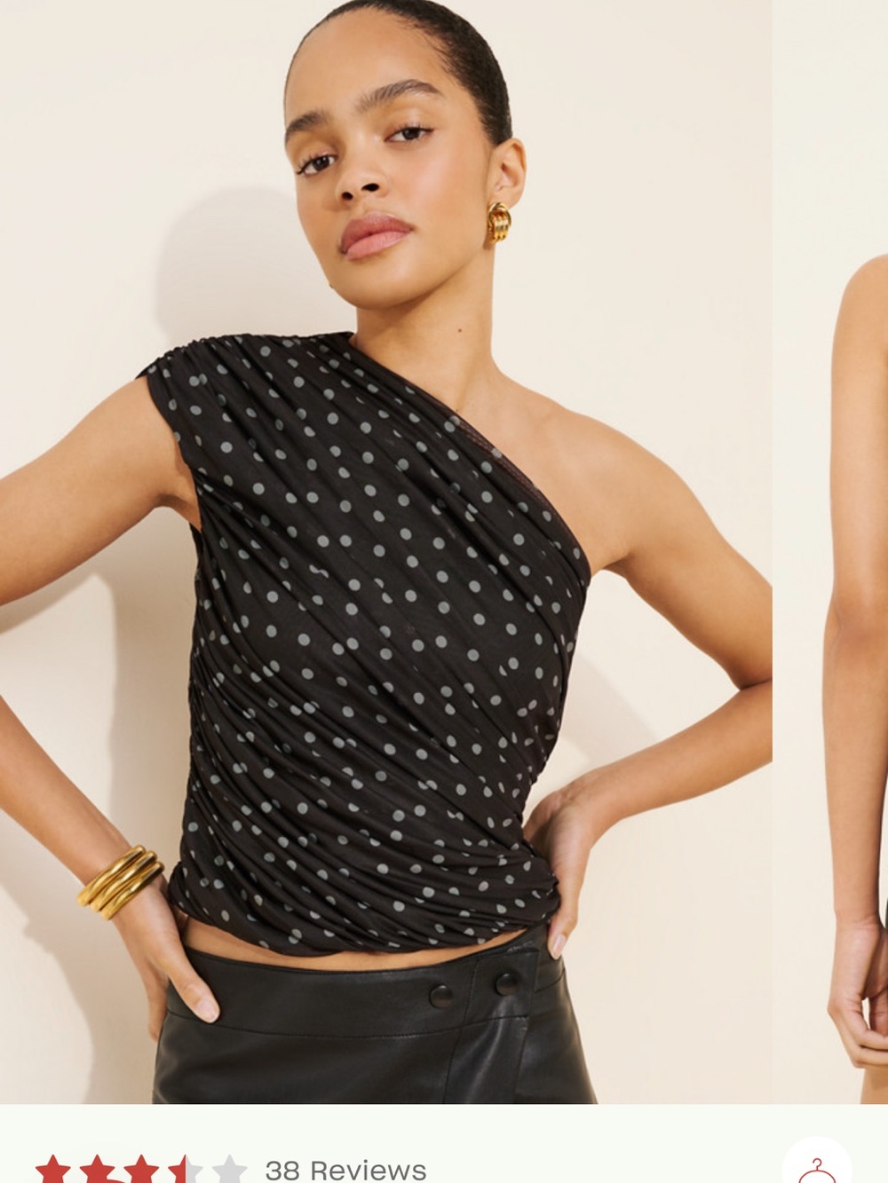 Ronny Kobo Camina Mesh top